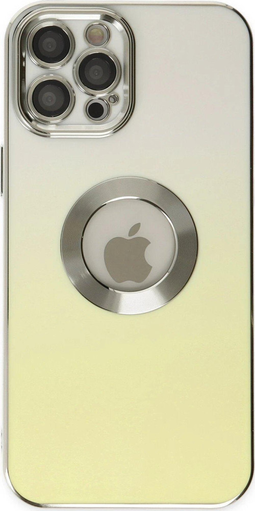 Iphone 12 Kılıf Best Silikon - Sarı-(5796)