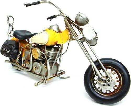 Dekoratif Metal Motosiklet Biblo Dekoratif Hediyelik