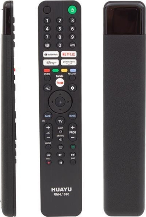 Huayu Netflix-Youtube-Prime Video-Disney+ Tuşlu Lcd Led Tv Kumanda Rm-L1690