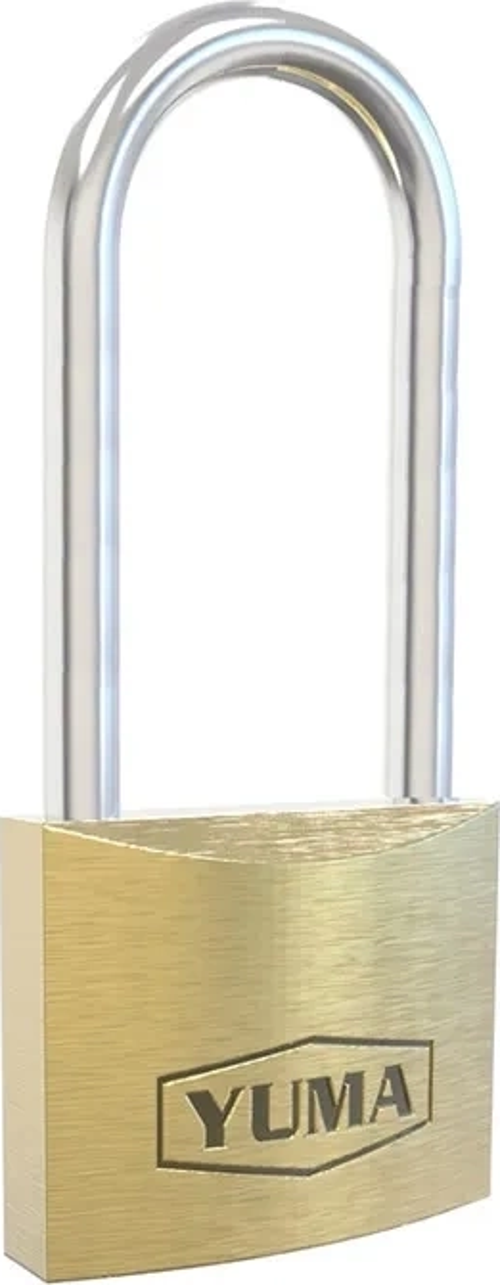 Türk Malı Pirinç Uzun Kancalı Asma Kilit 40 Mm
