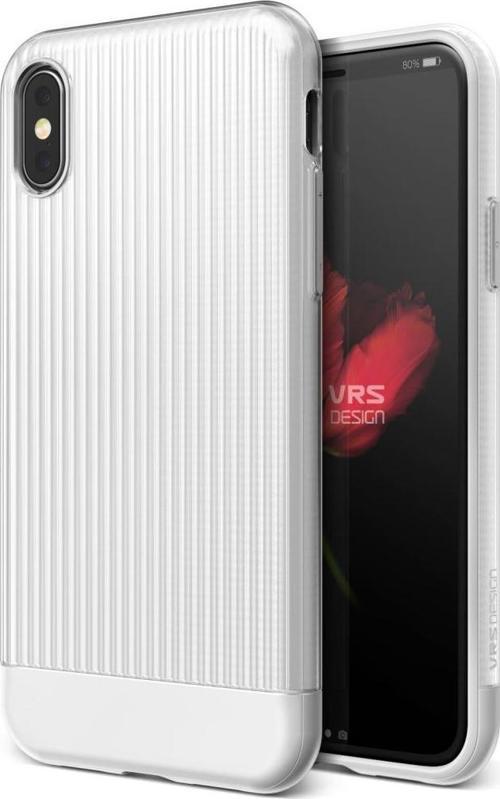 VRS Design iPhone X ile Uyumlu Shine Coat Kılıf White