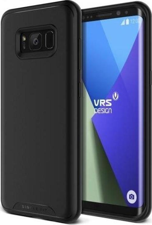 VRS Design Galaxy S8 Plus ile Uyumlu Single Fit Kılıf Black