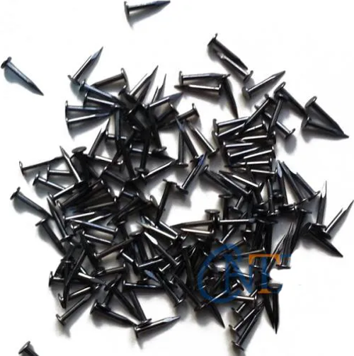 Lounge Klips, Menteşe, Ayağı Çivisi 9Mm Çelik - Siyah 10Gr