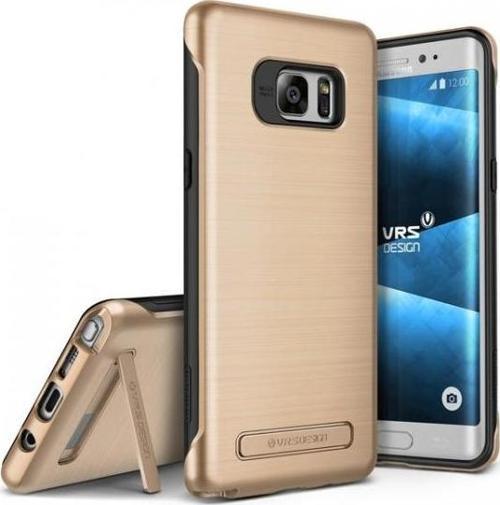 VRS Galaxy Note FE ile Uyumlu Duo Guard Kılıf Shine Gold