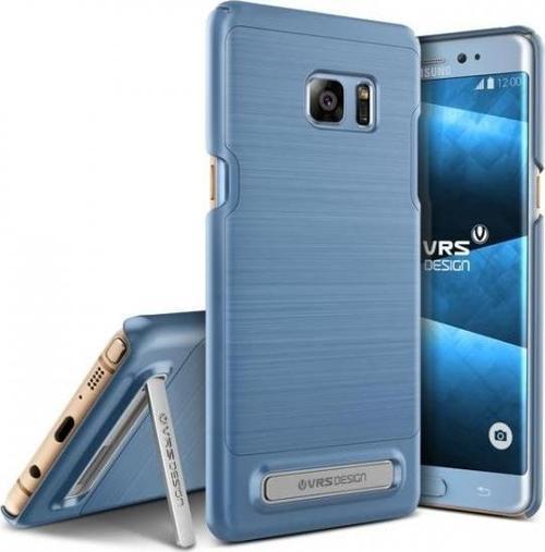 VRS Galaxy Note FE ile Uyumlu Simpli Lite Kılıf Blue