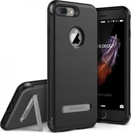 VRS iPhone 7 Plus ile Uyumlu Duo Guard Dark Silver