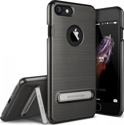 VRS iPhone 7 ile Uyumlu Simpli Lite Kılıf Titanium