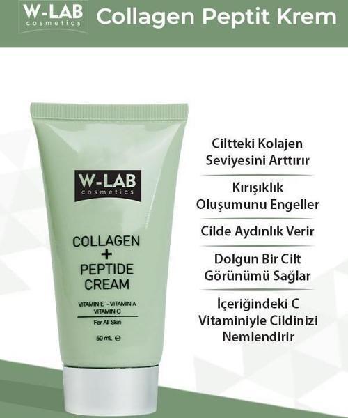 W Lab Collagen + Peptide Gençleştirici Krem 50 ML