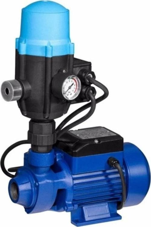 Hidrofor Otomatik Su Pompası Seti 0.55 Hp 1'' 33 M Dik Basar Bakır Sargı 2 Kat 2 Daire