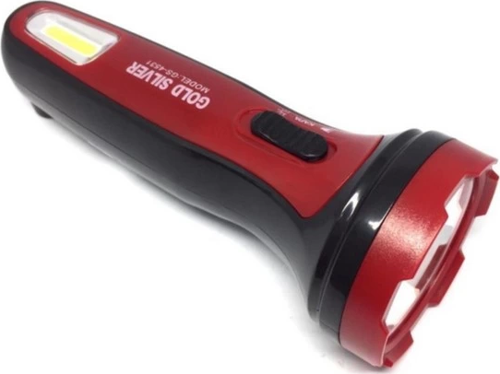 Gold Sılver Gs-4531 3 Watt+1 Watt Cob Led'Li Şarjlı El Feneri