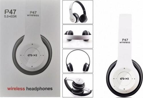 P47 Wireless Bluetooth 5.0 Kablosuz Kulaklık Mp3 Extra Bass