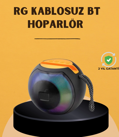 360° Stereo Surround Sesli Taşınabilir Hoparlör