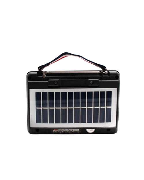 Ktf-1428 Solar Panel Destekli Şarjlı Bluetooth Hoparlör – Fm/Am/Sw Radyo, Aux Ve Tf Kart Girişli