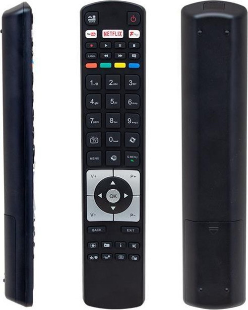 Rc 5118F Black Fplay Netflix-Youtube-Play Tuşlu Lcd-Led Tv Kumanda