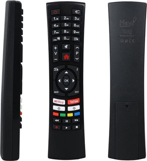 Hey Küçük Kalıp Netflix Youtube Tuşlu Yazısız Lcd Led Tv Kumanda (Rc4390-30100824)