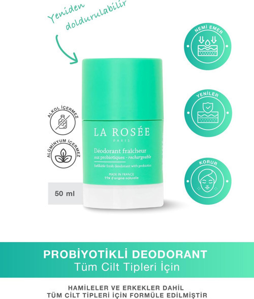 Probiyotiklerle Zenginleştirilmiş Fresh Deodorant - 50 Ml