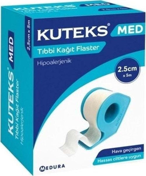 MED TIBBİ KAĞIT FLASTER 2.5CM X 5M