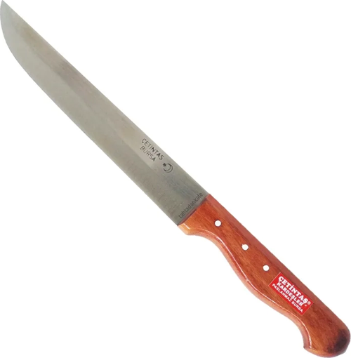 Bursa Mutfak Ve Ekmek Bıçağı 14,5 Cm, Ahşap Gül Sap