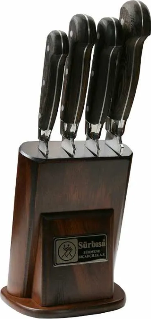 61502Ym - Sürmene Yöresel Mutfak Bıçağı Seti - 4 Lü Set