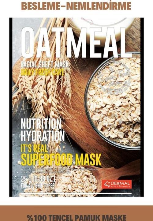 Besleyici ve Nemlendirici Yulaf Maskesi 25 gr
