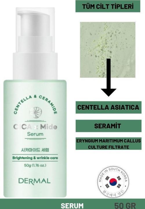CICA x Mide Serum Centella Asiatica ve Seramid Özlü Serum 50 ML