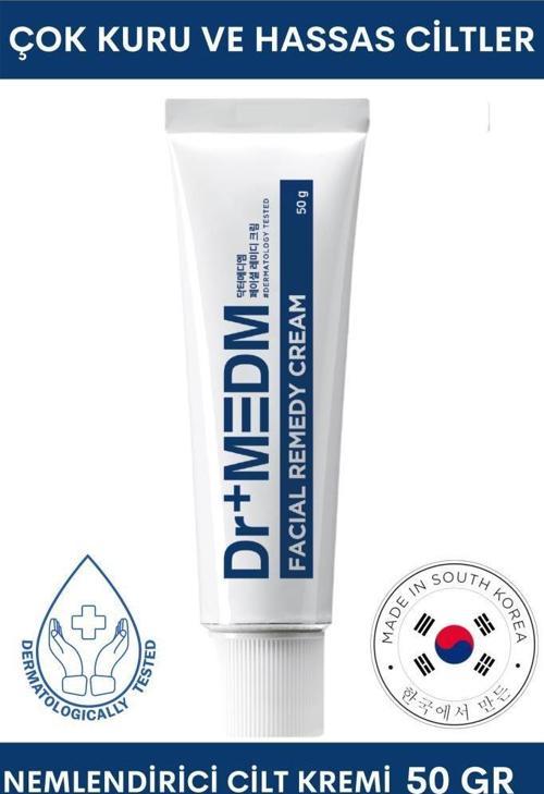 Dr+ MEDM Facial Remedy Kuru ve Hassas Ciltler için Yüz Kremi 50 GR