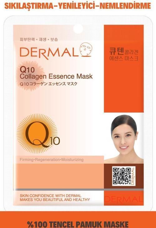 Sıkılaştırıcı, Nemlendirici, Yenileyici Q10 Kolajen Maske  23 GR