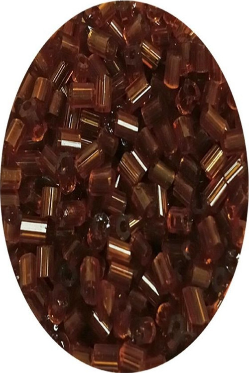 Kesme Cam Boncuk 2mm - 60 Gram - Şeffaf Açık Kahve - BNC391