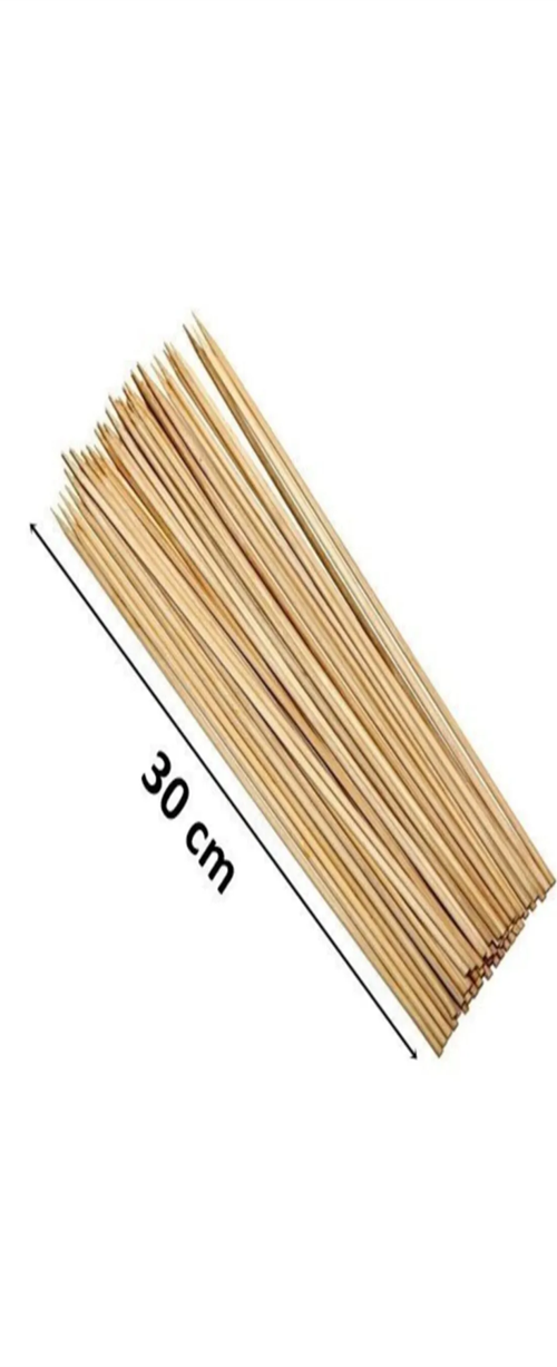 Çöp Şiş 30cm | Ahşap Çubuk | Royaleks-ALK-119