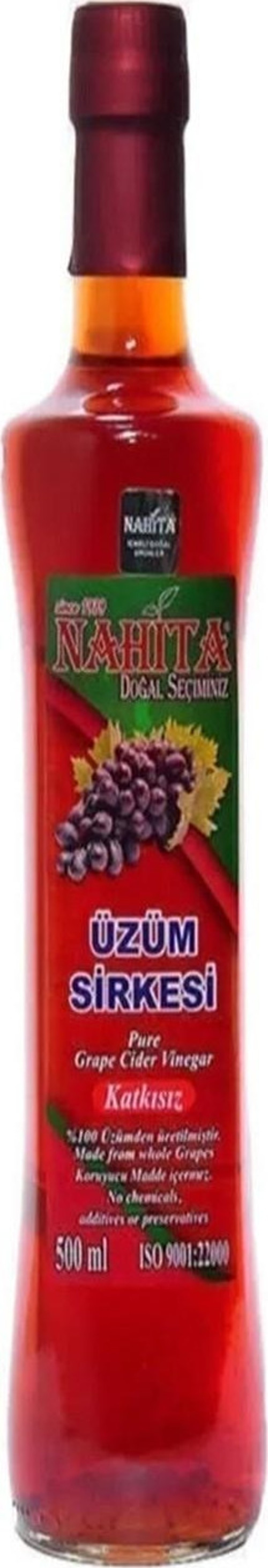 Üzüm Sirkesi % 100 doğal Katkısız 500 ml