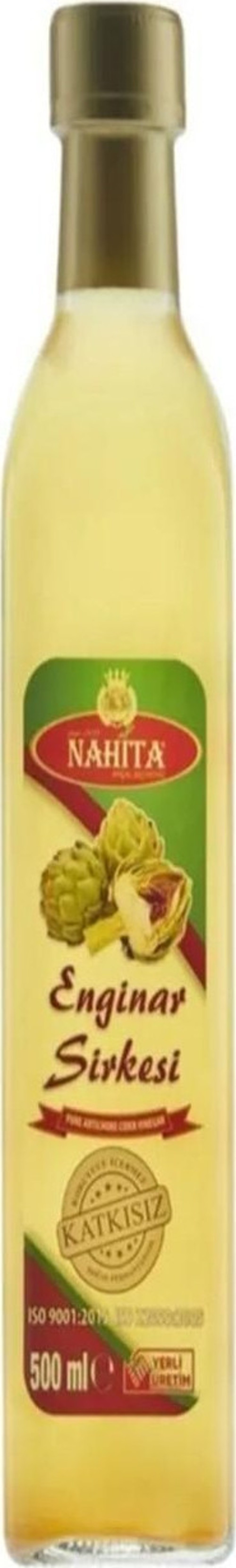 Enginar Sirkesi % 100 doğal Katkısız 500 ml