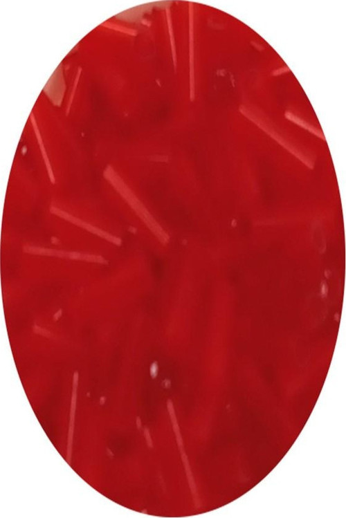 Uzun Boru Kesme Boncuk Çap 2mm Uzunluk 10 mm - 60 Gram - Kırmızı - BNC284