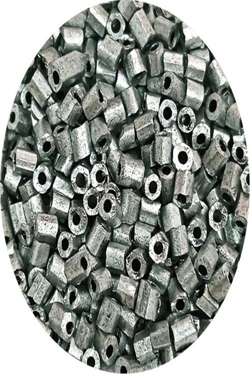 Kesme Cam Boncuk 2mm - 20 Gram - Mat Gümüş -BNC333