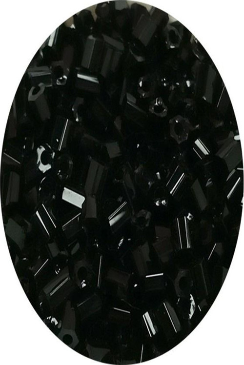 Kesme Cam Boncuk 2mm - 60 Gram - Siyah - BNC360