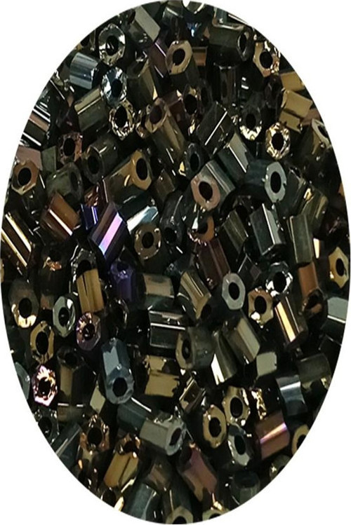 Kesme Cam Boncuk 2mm - 60 Gram - Asker Yeşili - BNC388