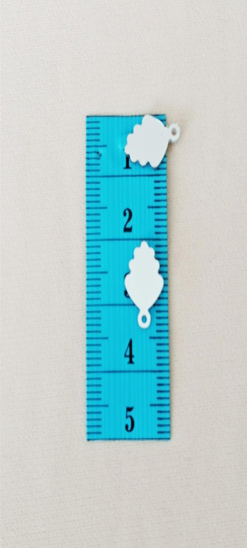 Oya Abiye Bileklik Kolye Pleksi Metalik Plastik Pul Gümüş Renk 8 gram 60 adet - BNC504