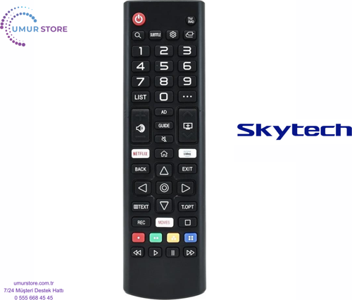 Skytech ST-8590 Webos Smart Televizyon Kumandası-Mikrofonsuz
