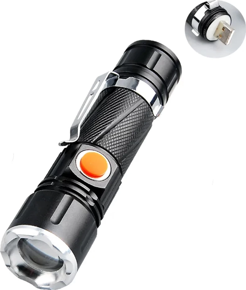 P50 Led Şarjlı Mıknatıslı Usb El Feneri Wt-622