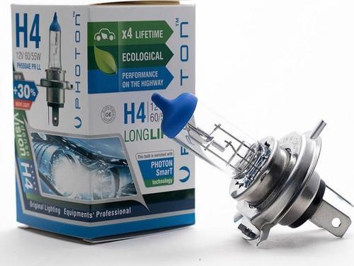 H4 12V 60/55W LL+%30 FAZLA IŞIK AMPUL SET