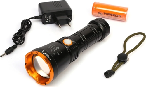 Pd-6682 1000 Lümen 15 Watt Profesyonel Şarjlı El Feneri