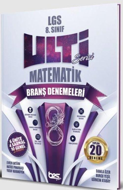 8. Sınıf Matematik Ulti Serisi Denemeleri