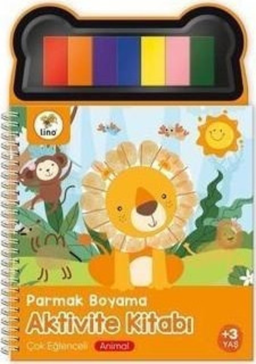 Parmak Boyama Aktivite Kitabı Animal Lp-600