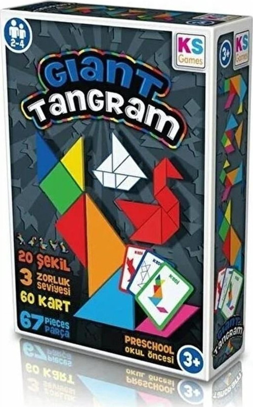 Gıant Tangram Eğitici Oyunlar Okul Öncesi