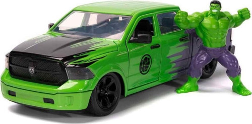 Oyuncak Jada Marvel Hulk 2014 Ram 1500 1:24 Model Araba