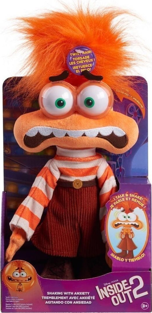 Oyuncak Inside Out2 Endise Sesli Hareketli Peluş 45514