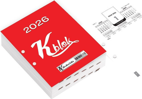 Günlük Masa Takvimi 2026 K-Blok