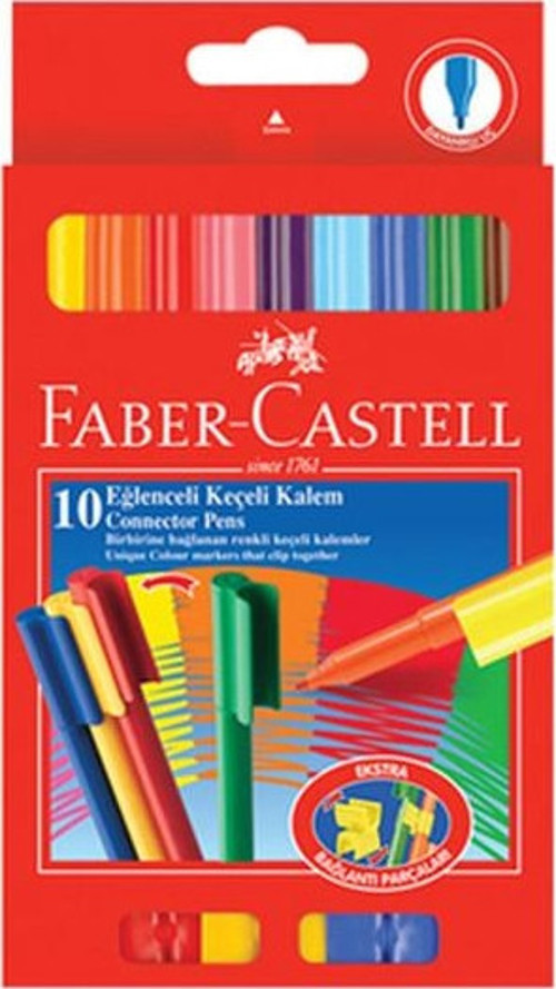 Eğlenceli Keçeli Kalem 10 Renk