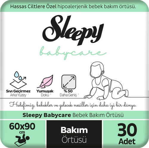 Babycare Bebek Bakım Örtüsü 60X90 Cm 3X10 30 Adet