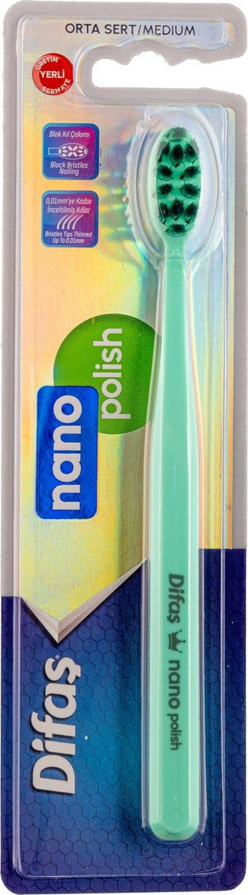 Nano Polish Orta Sert (Medium) Diş Fırçası