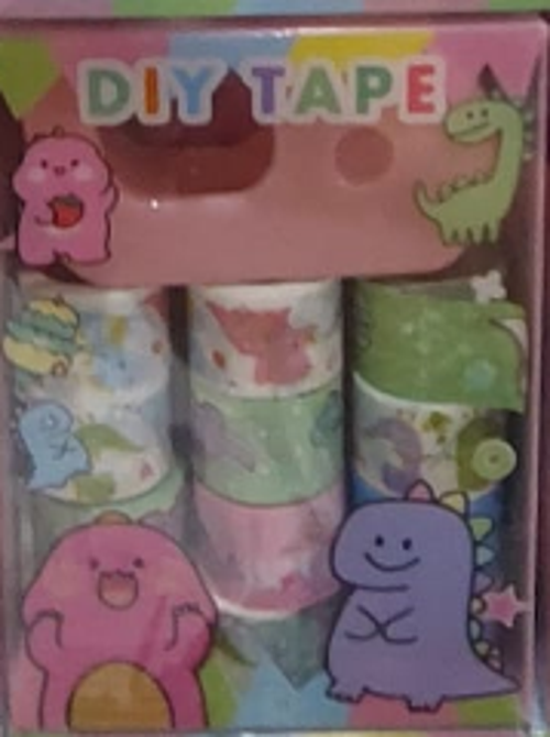 Joyz Desenli Dıy Bant Seti Dinazor 4/S Jy-0017-03